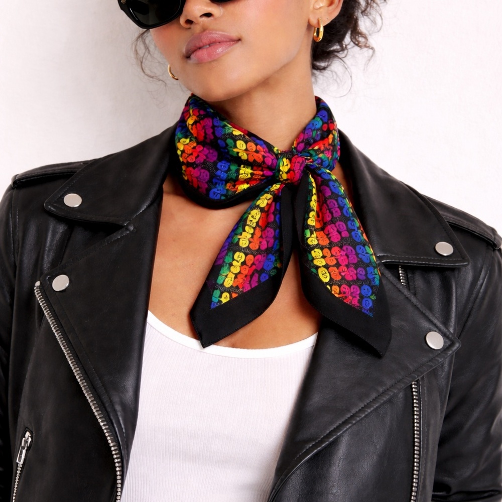 Rainbow People Scarf 🌻